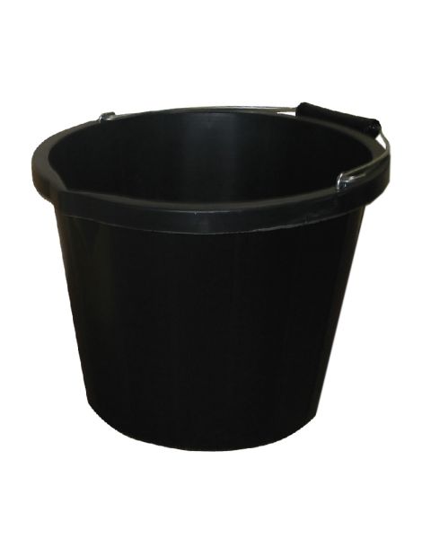 ProStable Water Bucket 3 Gallon Black
