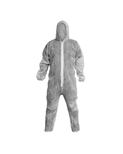 Disposable Coverall White - Large