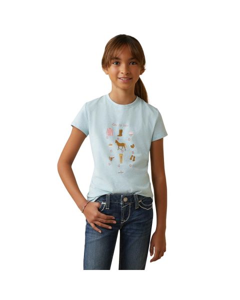 Ariat Kid's Time To Show Short Sleeve T-Shirt