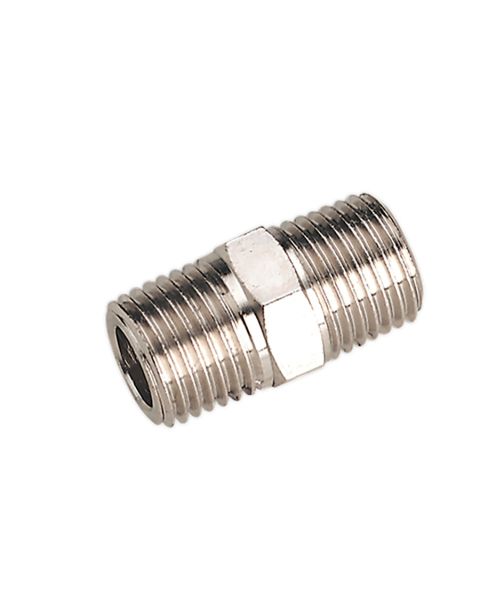 Double Male Union 1/4"BSPT to 1/4"BSPT